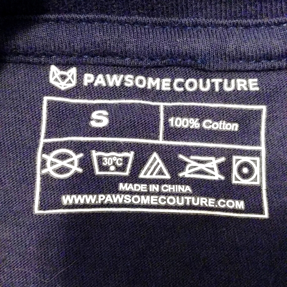 Pawsome Cat print tee - Picture 2 of 8